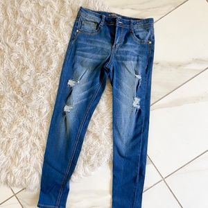 WallFlower Girl's Skinny Soft Stretch Jeans